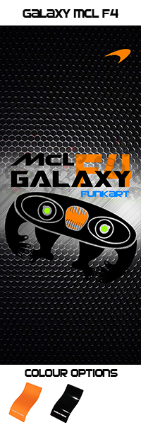 Funkart Complete Race Ready Kart - Galaxy