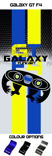 Funkart Complete Race Ready Kart - Galaxy