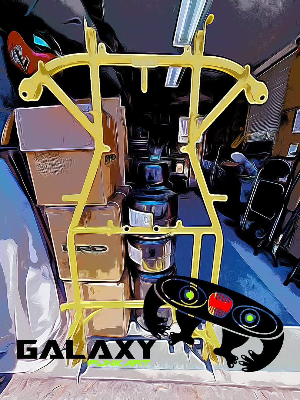 Funkart Race Chassis (Less Engine Package) - Galaxy – Funkart Global ...